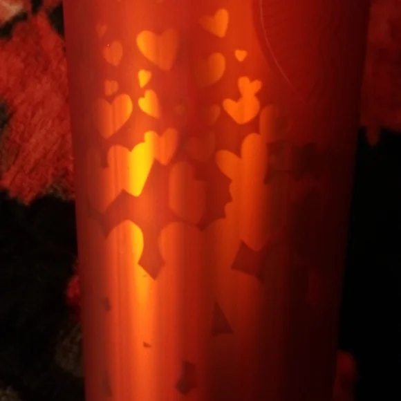 Starbucks 2022 ❤Valentine's Day Limited Edition Hearts Ombre Dome